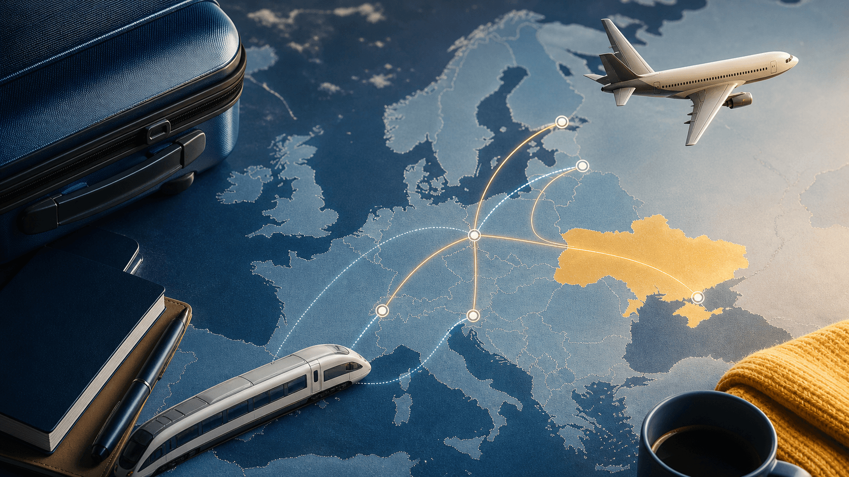 Як летіти з України за кордон у 2026: Варшава, Кишинів, Рига — де дешевше