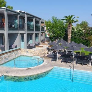 Готель Dionysos Hotel & Studios Chanioti — Халкідікі, Греція