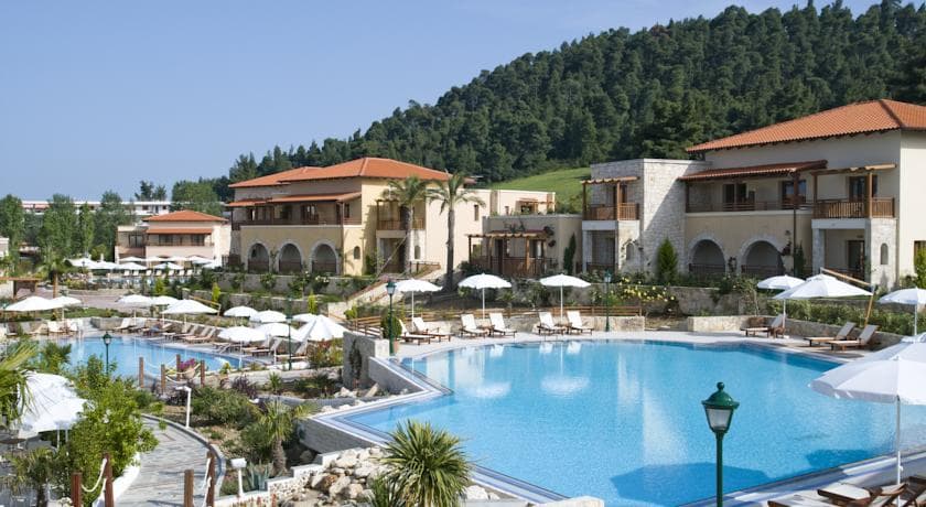 Готель Aegean Melathron Thalasso Spa Hotel — Халкідікі, Греція
